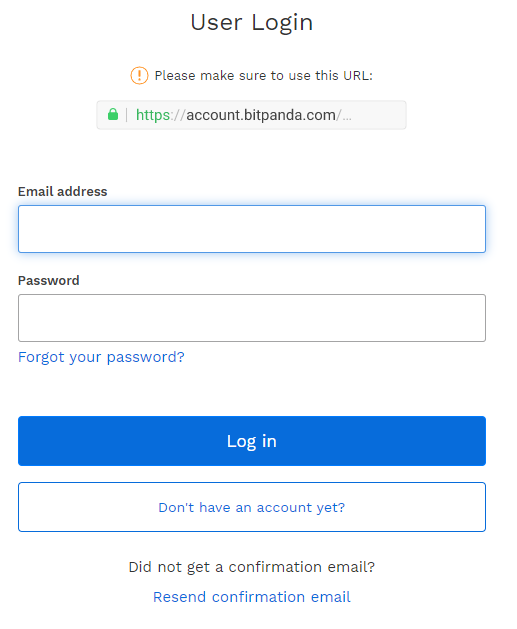 Bitpanda Login Bitpanda Login