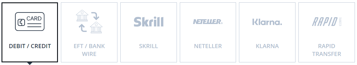 FXCM Supported Payment Methods FXCM Supported Payment Methods