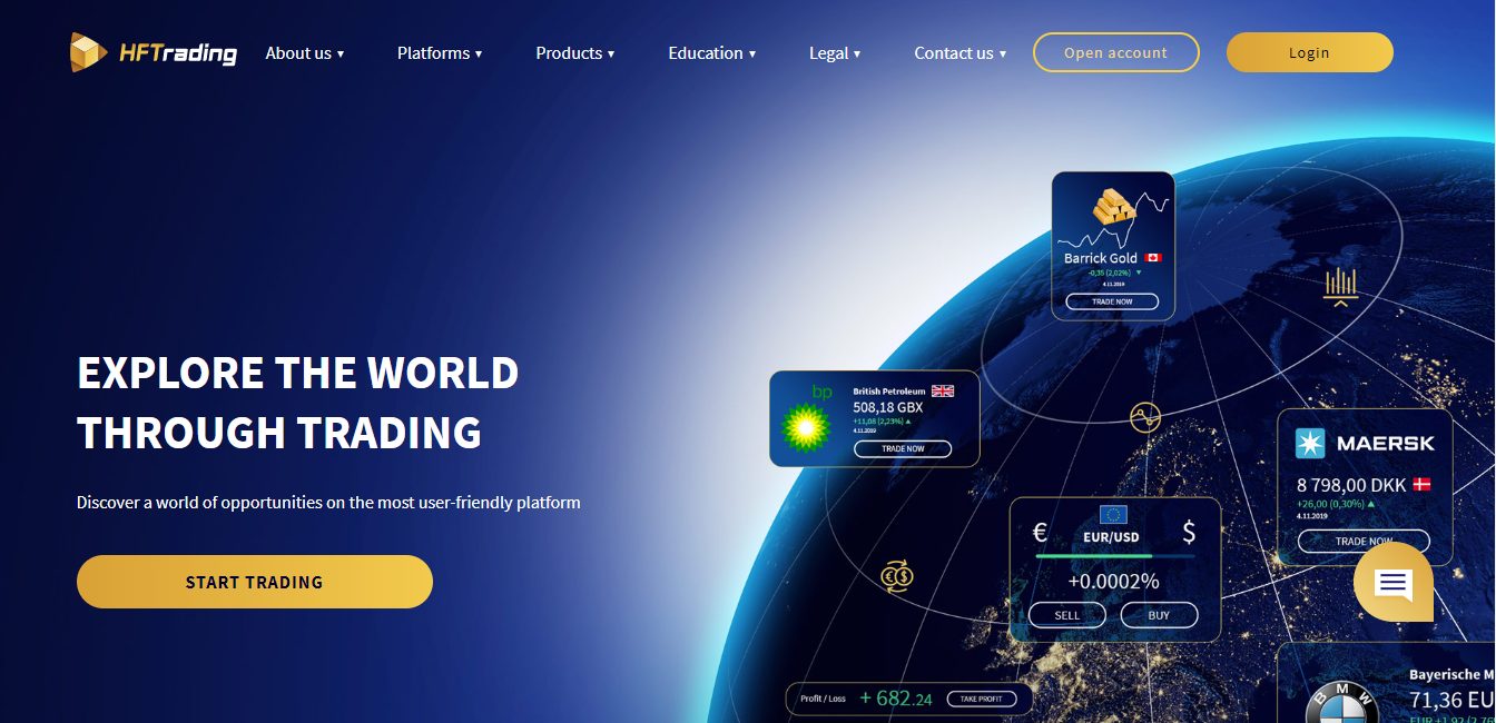 HFTrading Website