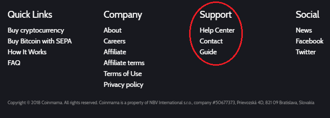 Support Links Support Links