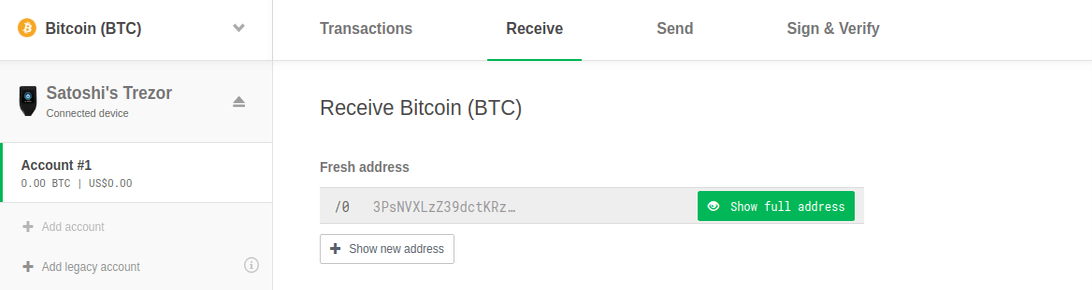 Trezor Receive Crypto Trezor Receive Crypto