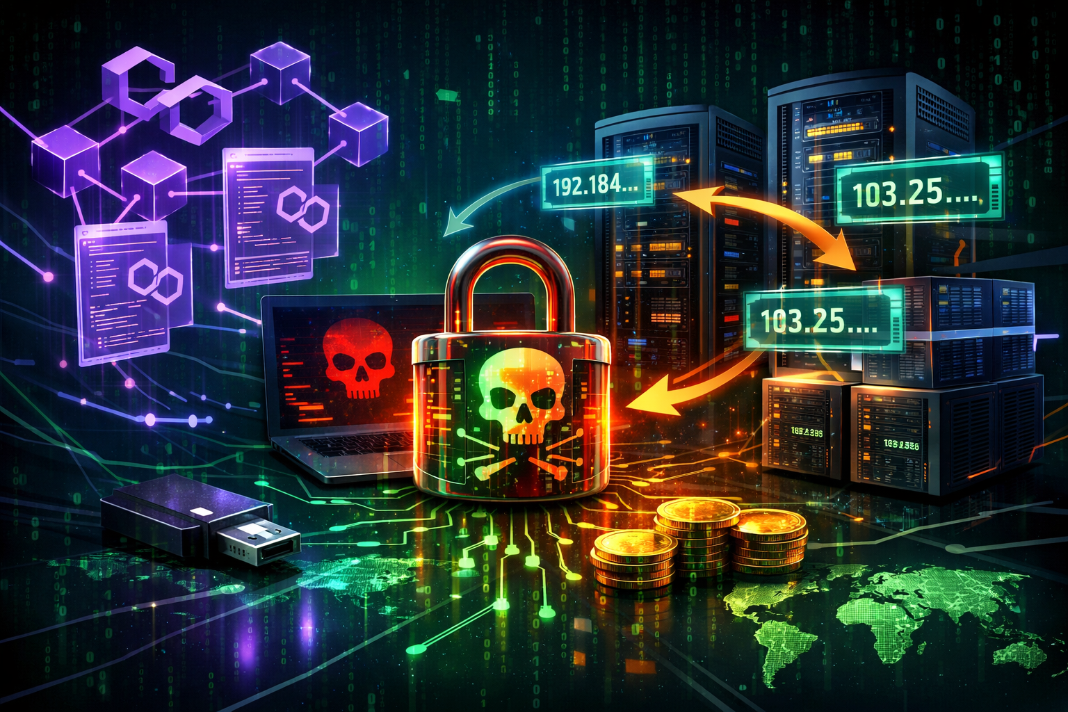 DeadLock ransomware abuses Polygon blockchain to rotate proxy servers quietly