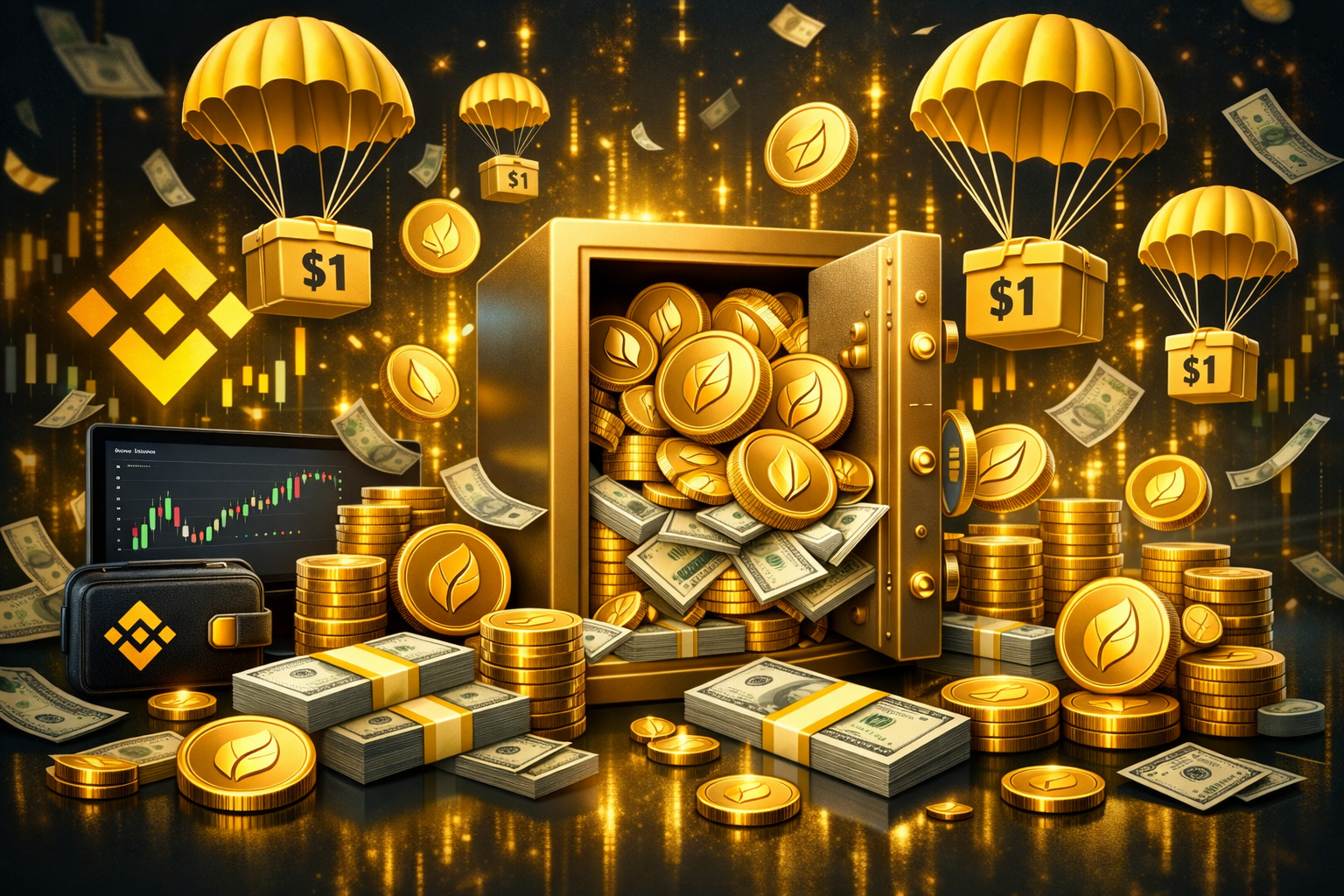 Binance launches USD1 rewards programme with WLFI token airdrops